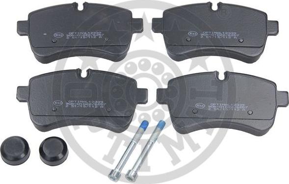 Optimal 12339 - Set placute frana,frana disc aaoparts.ro