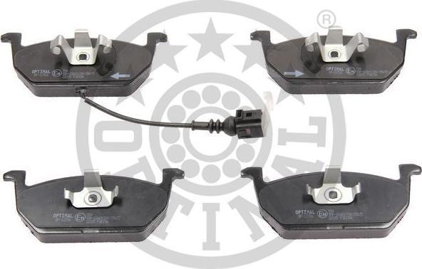 OPTIMAL 12706 - Set placute frana,frana disc aaoparts.ro