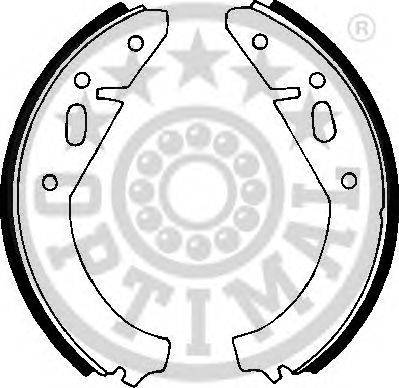Optimal BB-0030 - Set saboti frana aaoparts.ro