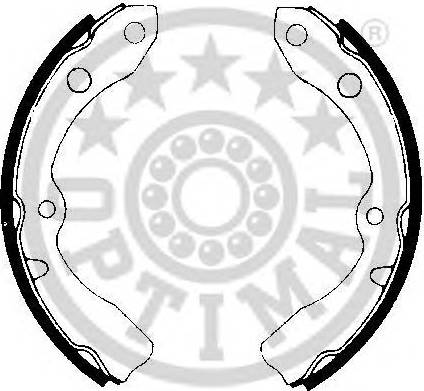 Optimal BB-3590 - Set saboti frana aaoparts.ro