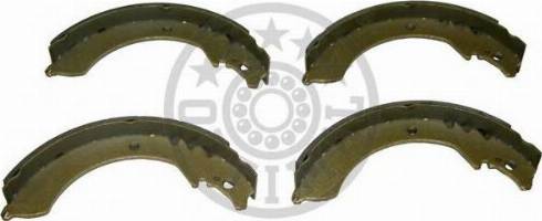 OPTIMAL BB-3550 - Set saboti frana aaoparts.ro