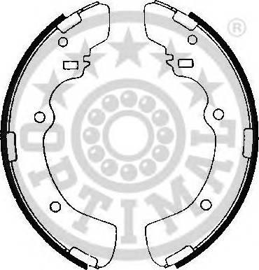 Optimal BB-3790 - Set saboti frana aaoparts.ro