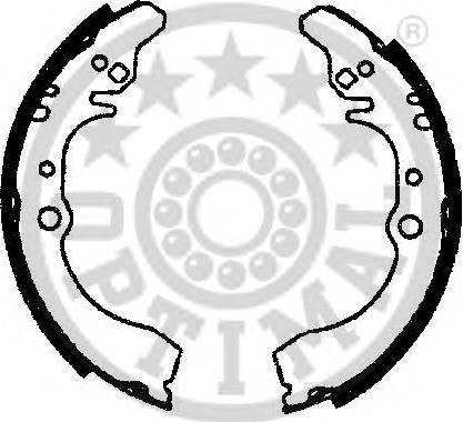 Optimal BB-7261 - Set saboti frana aaoparts.ro