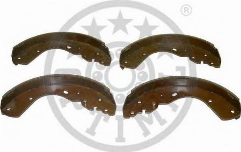 OPTIMAL BB-7283 - Set saboti frana aaoparts.ro