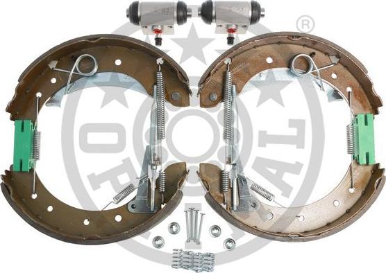 Optimal BK-5334 - Set saboti frana aaoparts.ro