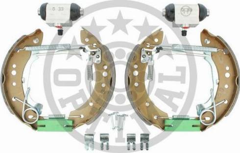 Optimal BK-5259 - Set saboti frana aaoparts.ro