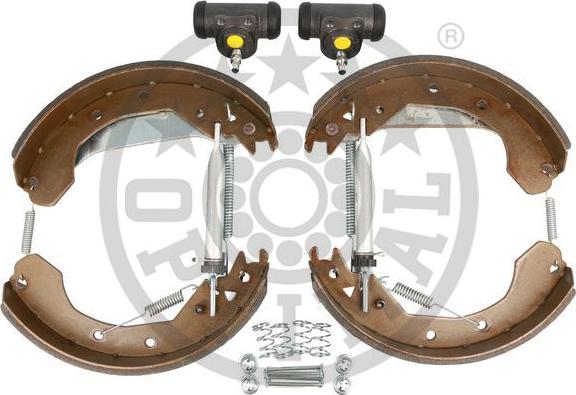 Optimal BK-5212 - Set saboti frana aaoparts.ro