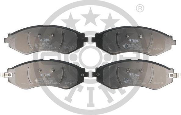 Optimal BP-10195 - Set placute frana,frana disc aaoparts.ro
