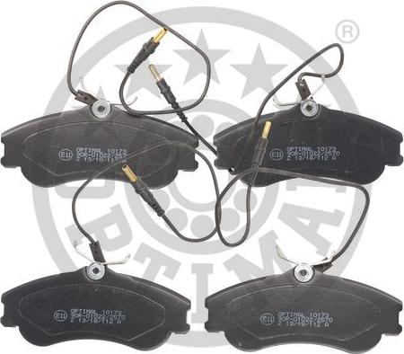 Optimal BP-10173 - Set placute frana,frana disc aaoparts.ro