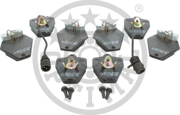 Optimal BP-10339 - Set placute frana,frana disc aaoparts.ro