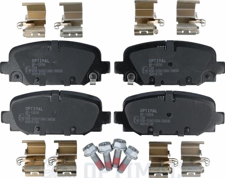 Optimal BP-13056 - Set placute frana,frana disc aaoparts.ro