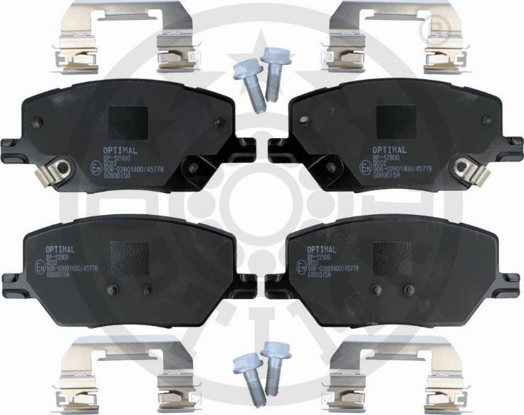 Optimal BP-12900 - Set placute frana,frana disc aaoparts.ro