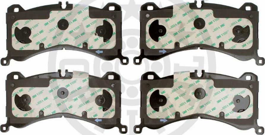 Optimal BP-12915 - Set placute frana,frana disc aaoparts.ro