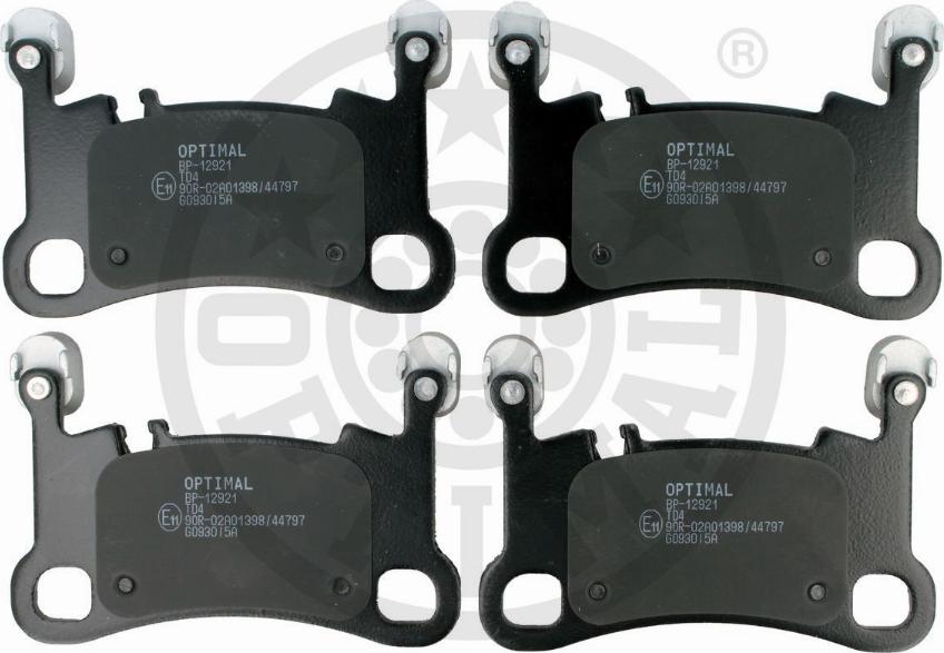 Optimal BP-12921 - Set placute frana,frana disc aaoparts.ro