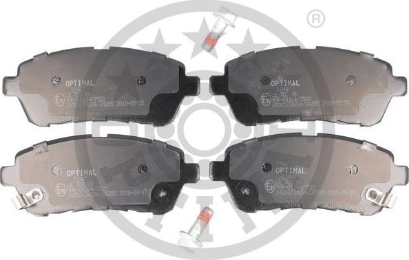 Optimal BP-12447 - Set placute frana,frana disc aaoparts.ro