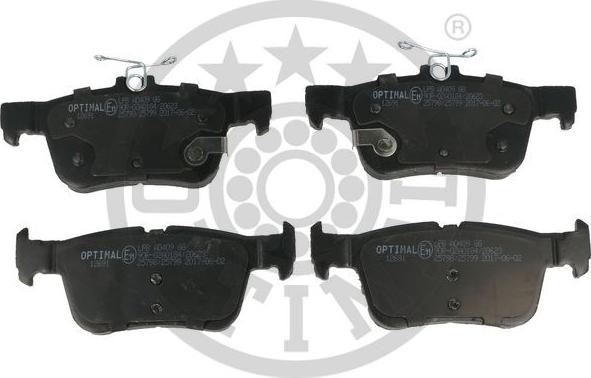 Optimal BP-12691 - Set placute frana,frana disc aaoparts.ro