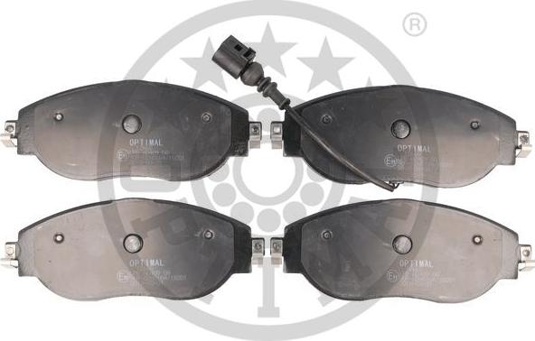Optimal BP-12668 - Set placute frana,frana disc aaoparts.ro