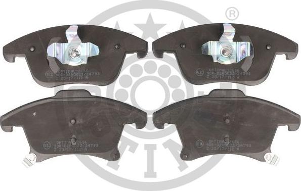 Optimal BP-12636 - Set placute frana,frana disc aaoparts.ro
