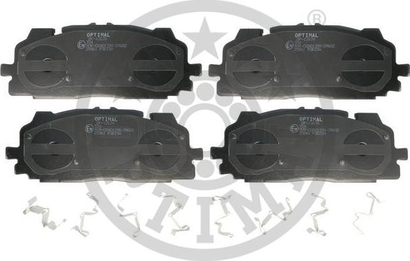 Optimal BP-12678 - Set placute frana,frana disc aaoparts.ro