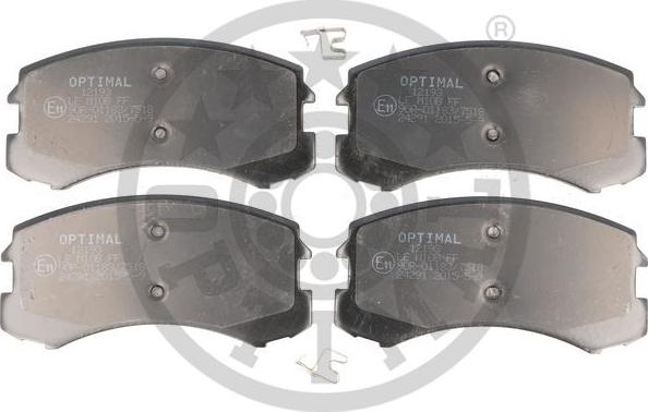 Optimal BP-12193 - Set placute frana,frana disc aaoparts.ro
