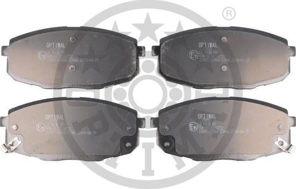 Optimal BP-12135 - Set placute frana,frana disc aaoparts.ro