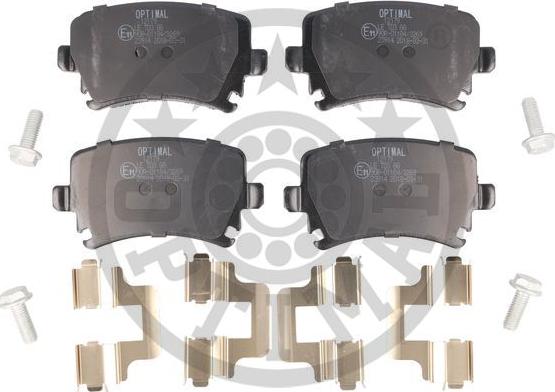 Optimal BP-12179 - Set placute frana,frana disc aaoparts.ro