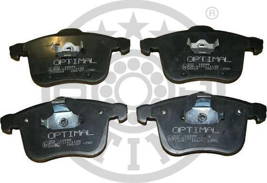 Optimal BP-12248 - Set placute frana,frana disc aaoparts.ro