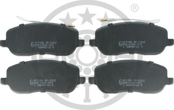 OPTIMAL BP-12262 - Set placute frana,frana disc aaoparts.ro