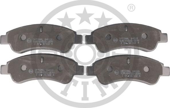 Optimal BP-84010 - Set placute frana,frana disc aaoparts.ro