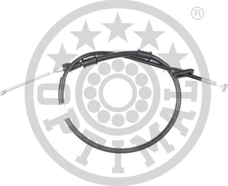 Optimal HK-4525 - Cablu, frana de parcare aaoparts.ro