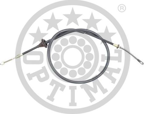 Optimal HK-3972 - Cablu, frana de parcare aaoparts.ro