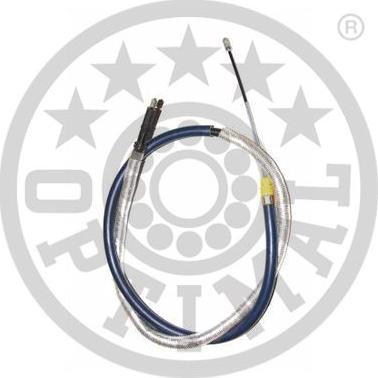 OPTIMAL HK-2166 - Cablu, frana de parcare aaoparts.ro
