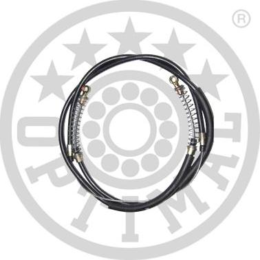 Optimal HK-2124 - Cablu, frana de parcare aaoparts.ro
