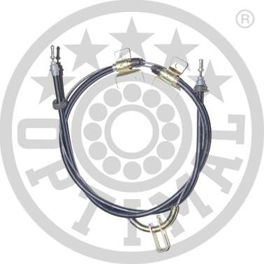 OPTIMAL HK-2128 - Cablu, frana de parcare aaoparts.ro