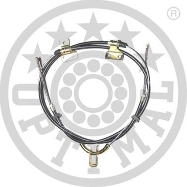 OPTIMAL HK-2127 - Cablu, frana de parcare aaoparts.ro