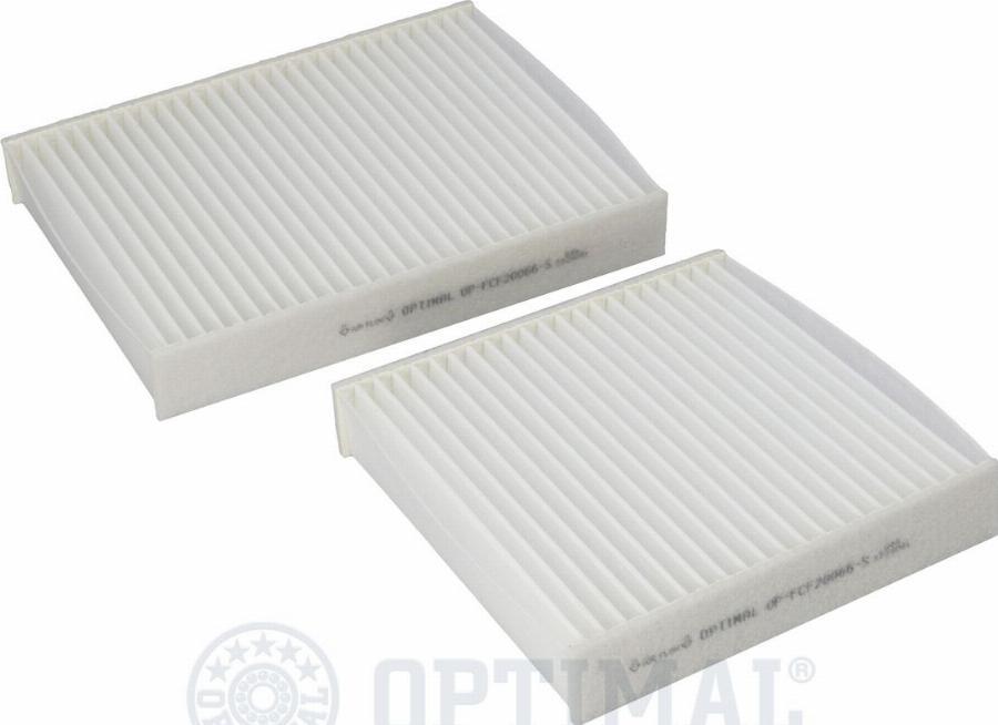 Optimal OP-FCF20066-S - Filtru, aer habitaclu aaoparts.ro