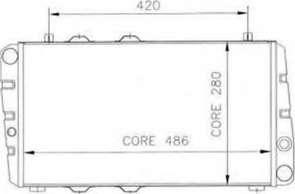 Ordonez 2062009 - Radiator, racire motor aaoparts.ro