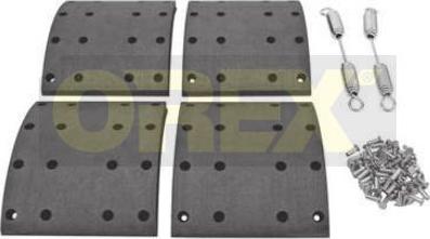 Orex 542003 - Set garnituri de frictiune, frana tambur aaoparts.ro