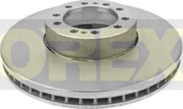 Orex 645007 - Disc frana aaoparts.ro