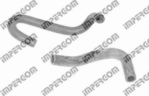 IMPERGOM 222 027 - Furtun radiator aaoparts.ro