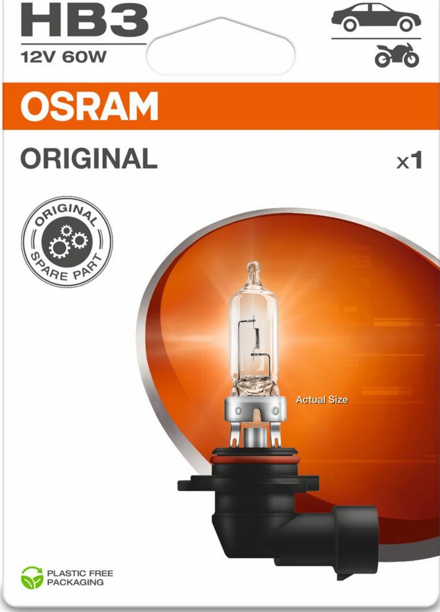 OSRAM 9005-1BL - Bec, far faza lunga aaoparts.ro