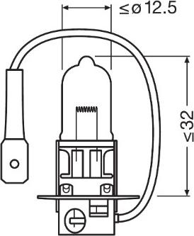 OSRAM 64156TSP - Bec, far faza lunga aaoparts.ro