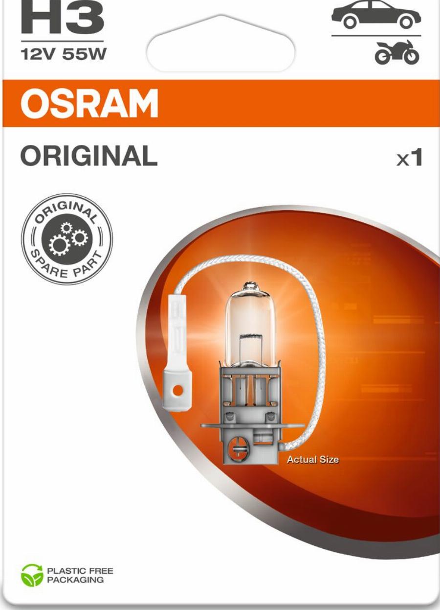 Osram 64151-1BL - Bec, far faza lunga aaoparts.ro