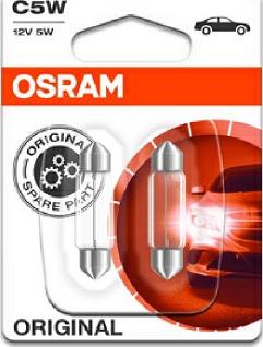 Osram 6418-02B - Bec, iluminare numar circulatie aaoparts.ro