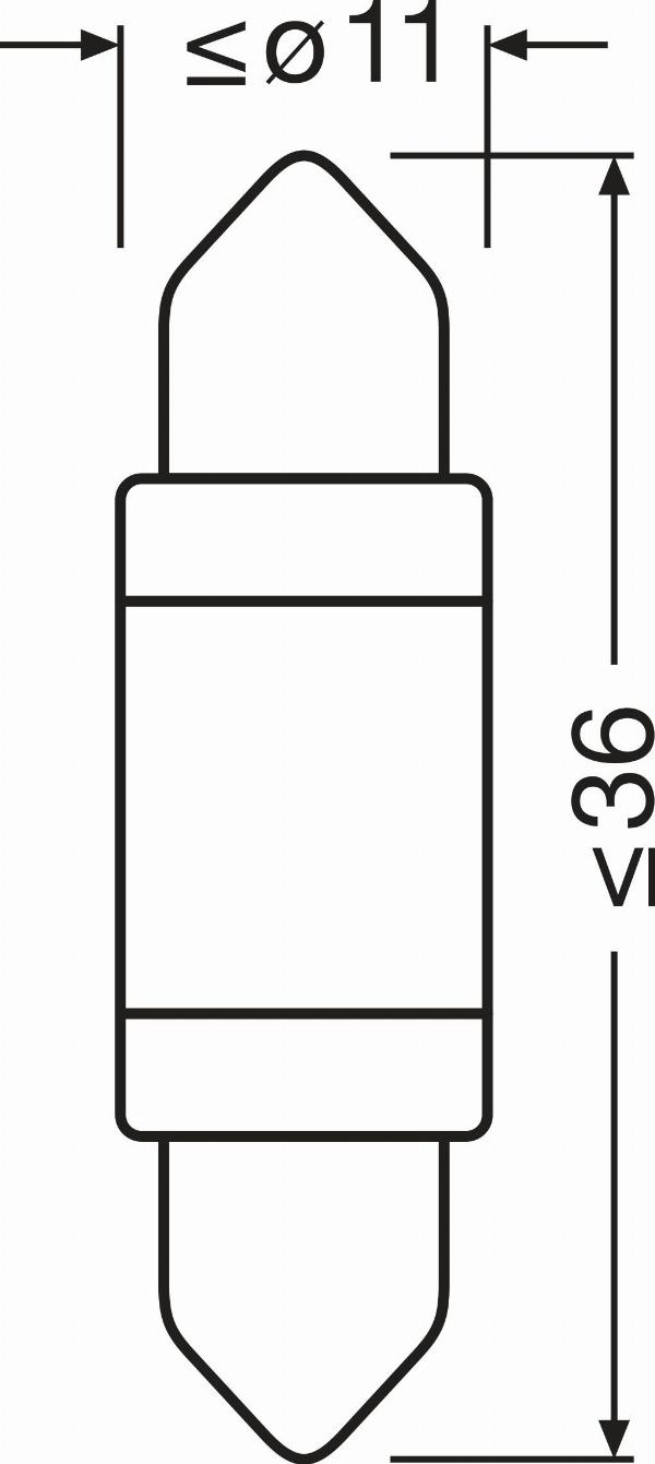 OSRAM 6418DWP-1BL - Bec, lumini interioare aaoparts.ro