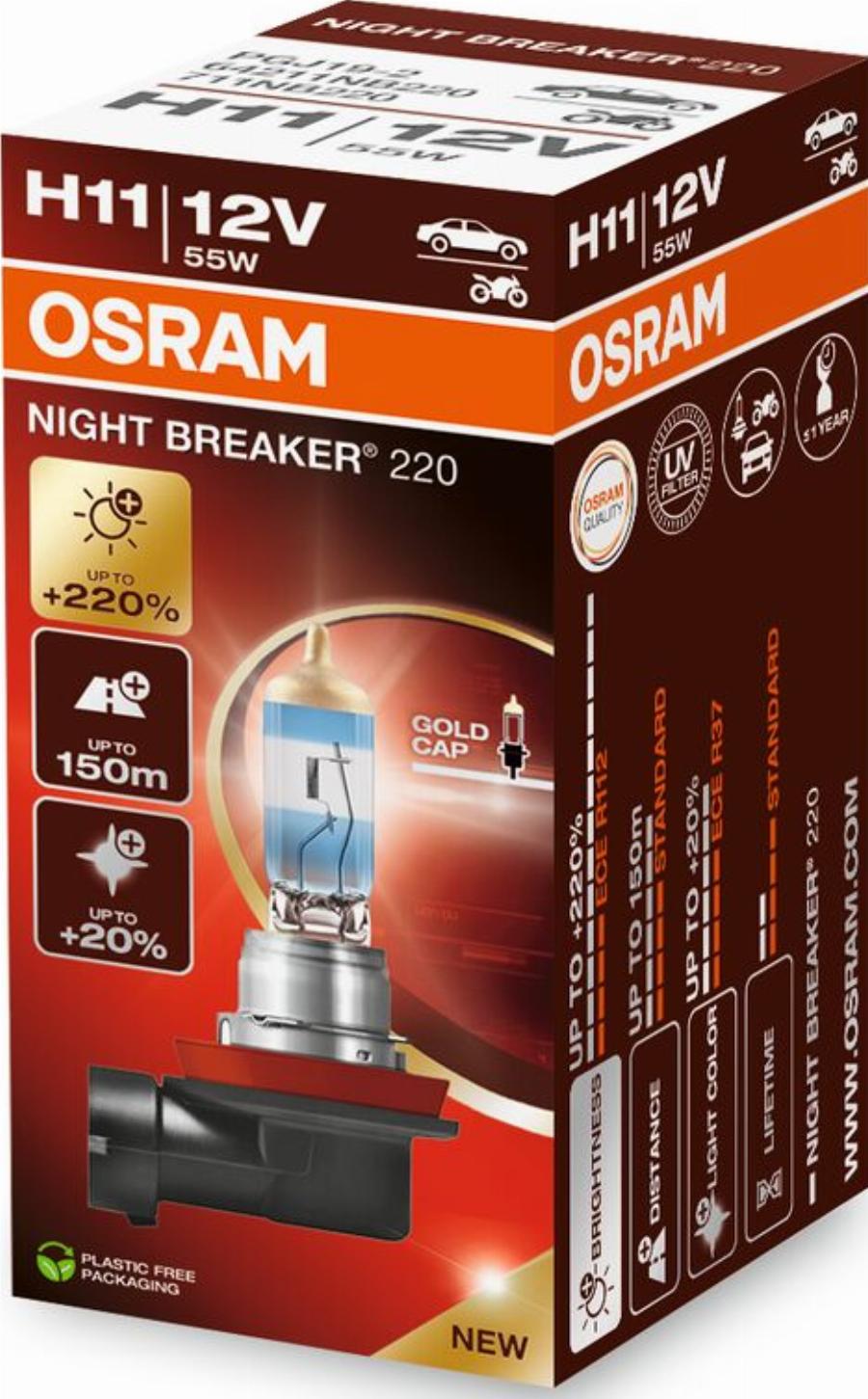 Osram 64211NB220 - Bec, far faza lunga aaoparts.ro