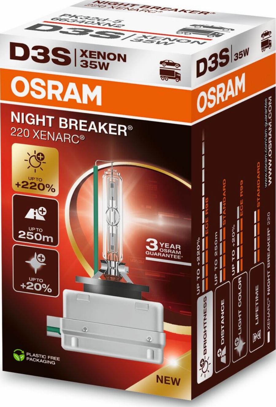 Osram 66340XN2 - Bec, far faza lunga aaoparts.ro