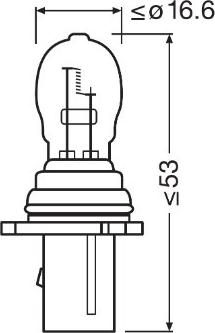 Osram 6851 - Bec,lumini de stationare aaoparts.ro