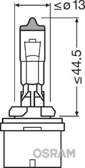 Osram 881 - Bec, far principal aaoparts.ro