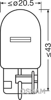 Osram 7505-02B - Bec, semnalizator aaoparts.ro